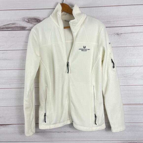 Women's Columbia Horseshoe Bay Resort Fleece Zip‎ Up Jacket Size Small - Picture 1 of 7